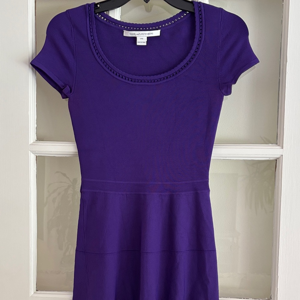 Diane von F Purple Women's Dress